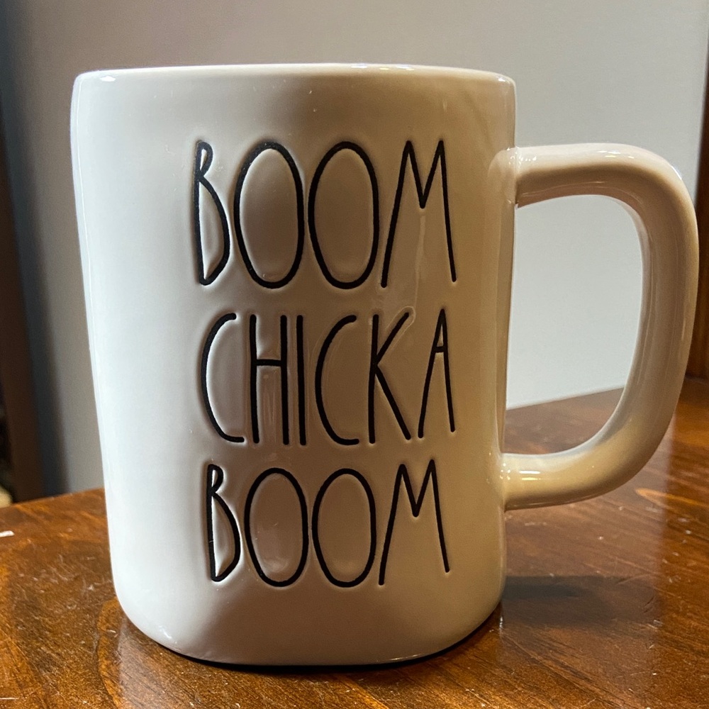 Rae Dunn Mug - Boom Chicka Boom DONATING SOON!!